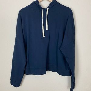 Miles by Madewell Navy Relxed Fit Hoodie